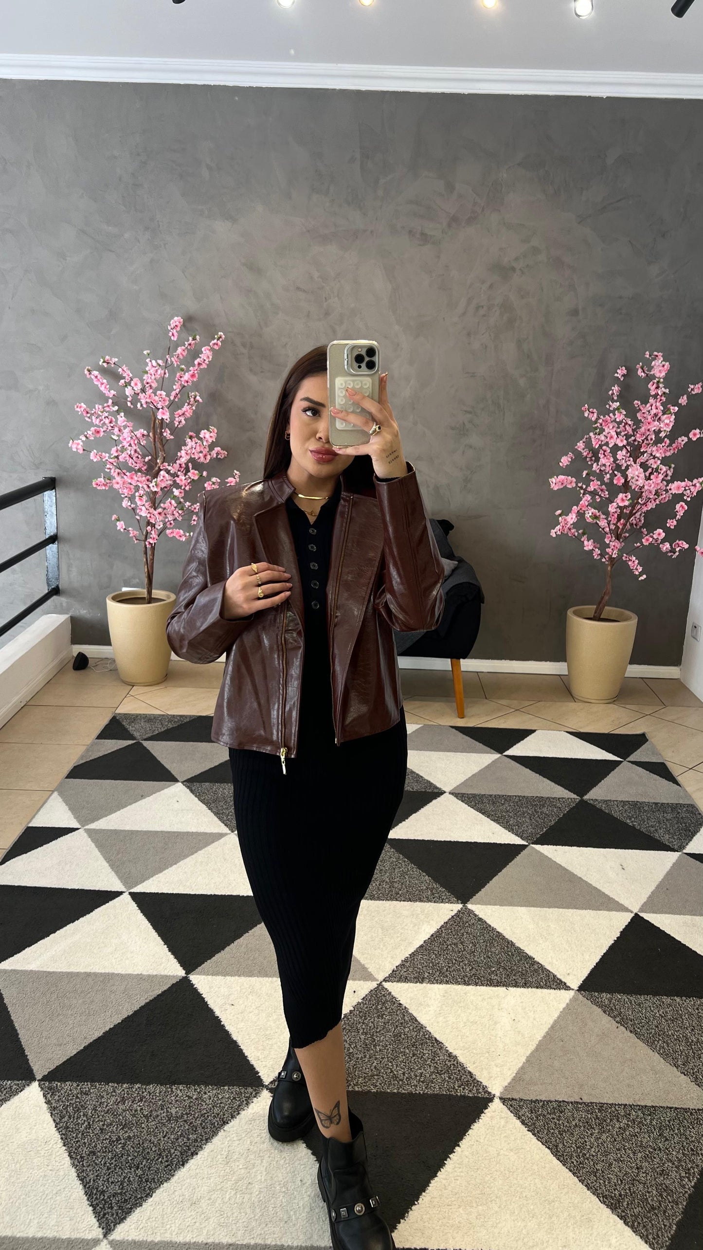 Jaqueta Nicole Manie