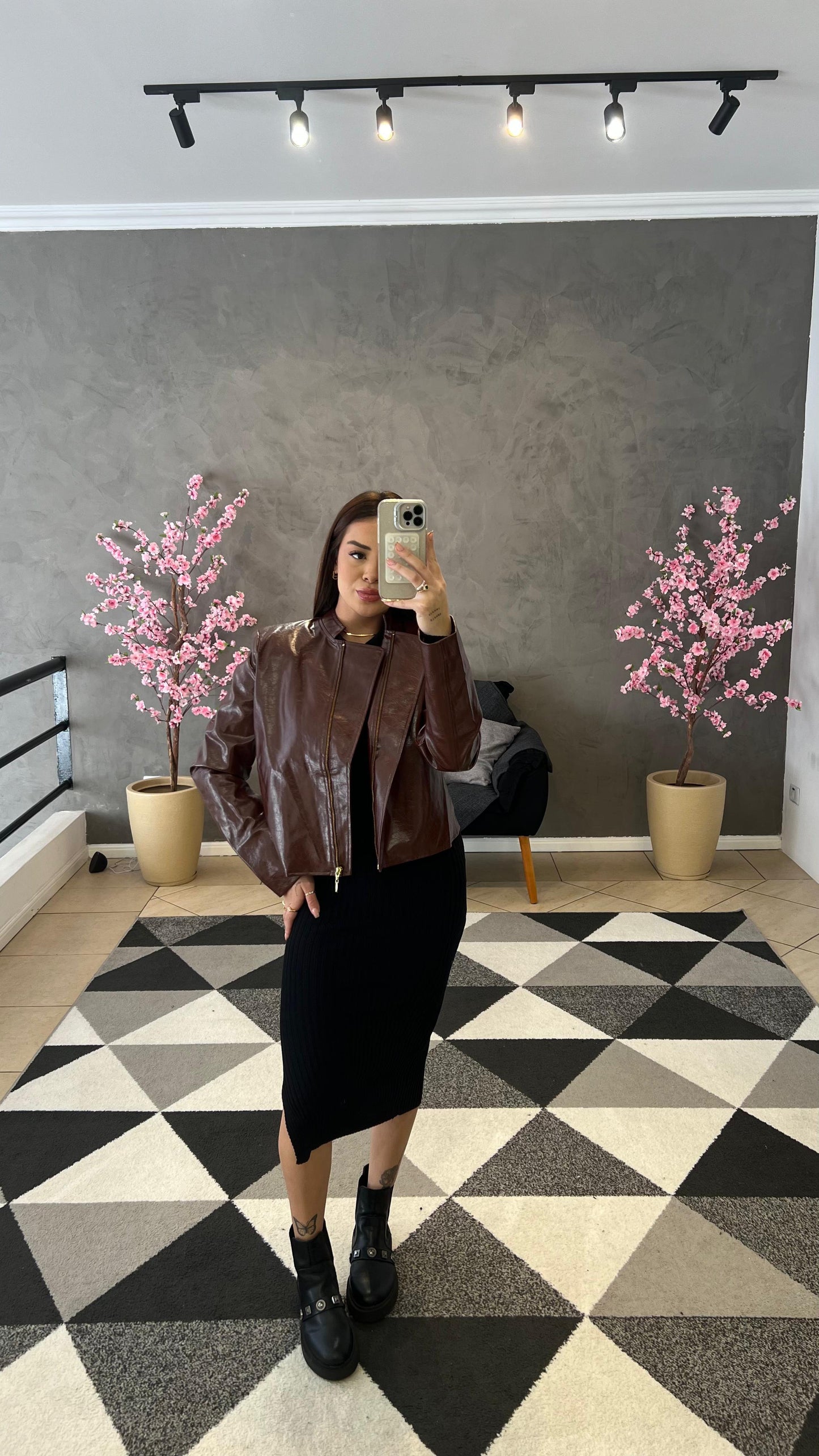 Jaqueta Nicole Manie