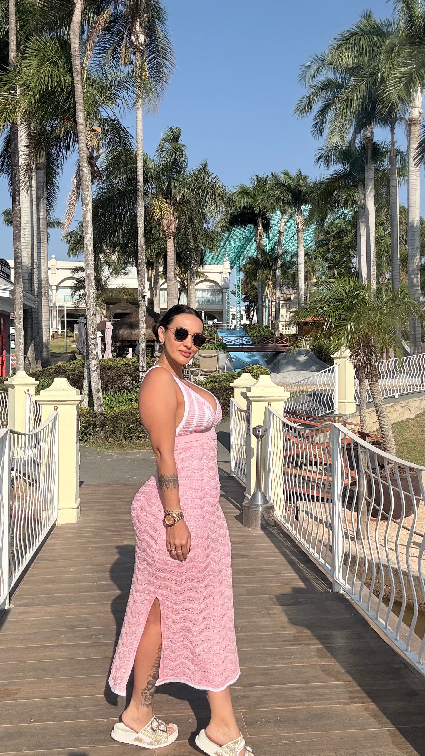 Vestido Tricô Baby