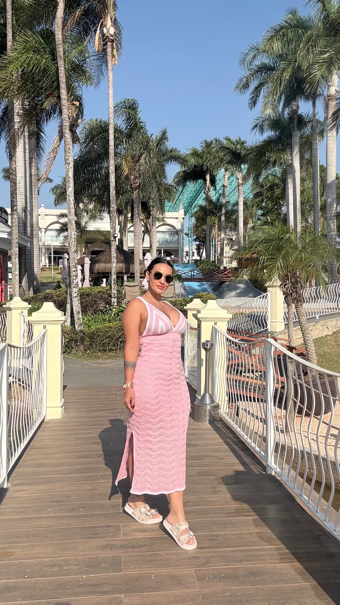 Vestido Tricô Baby
