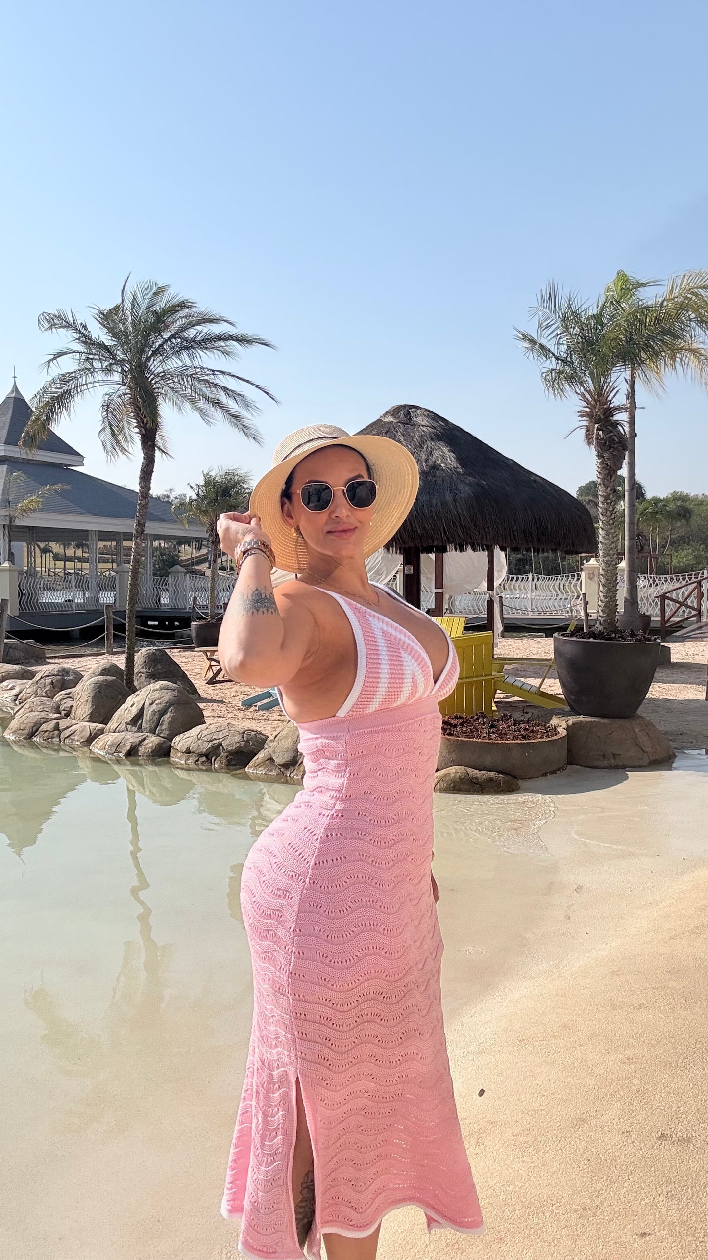 Vestido Tricô Baby