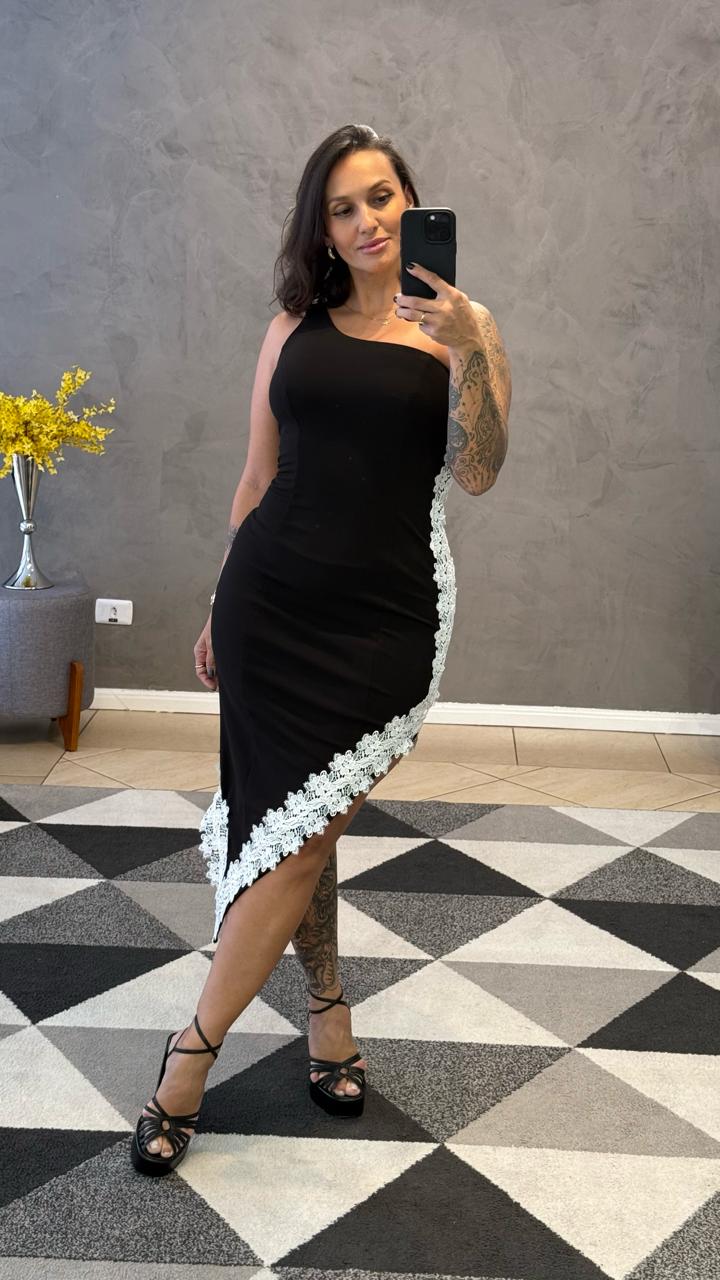 Vestido Janaina Assimétrico