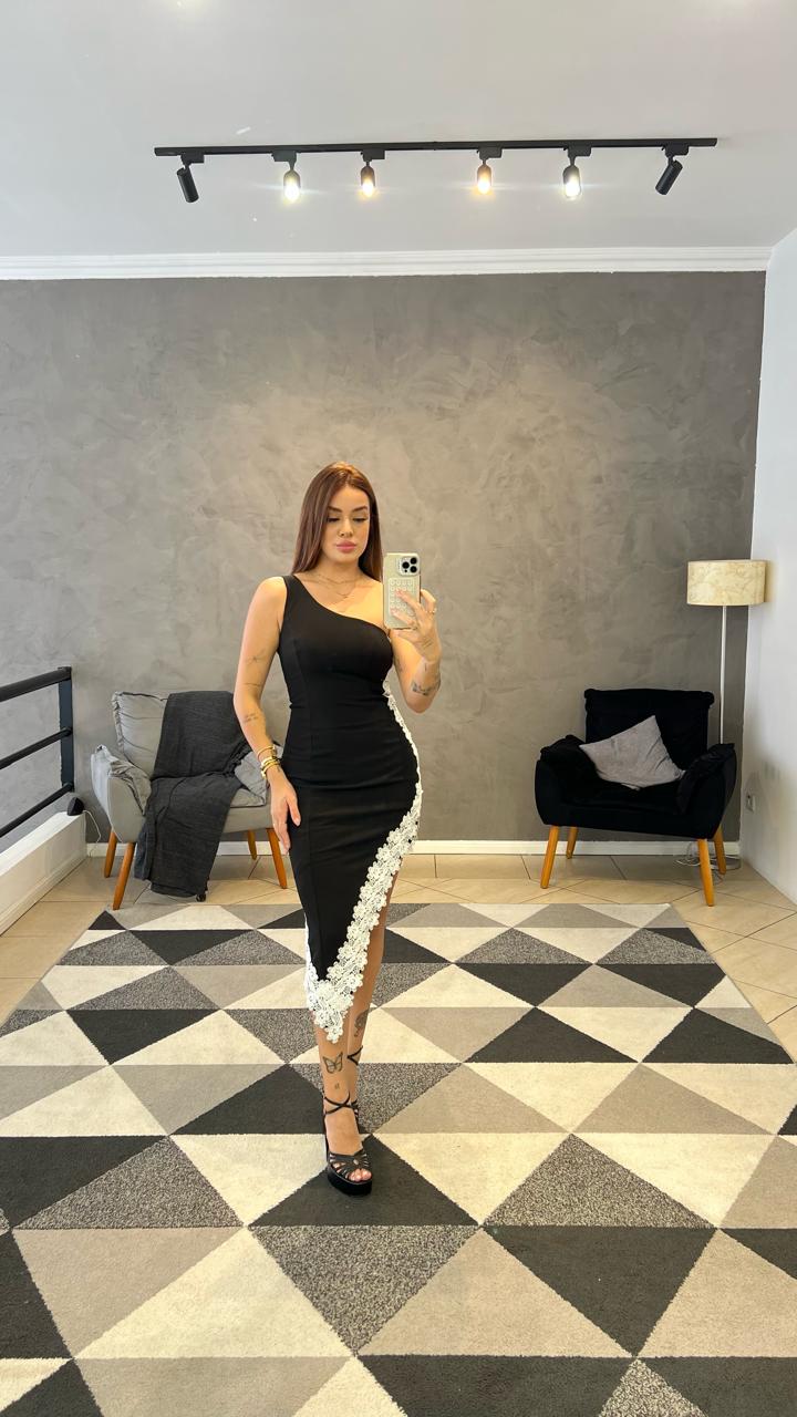 Vestido Janaina Assimétrico