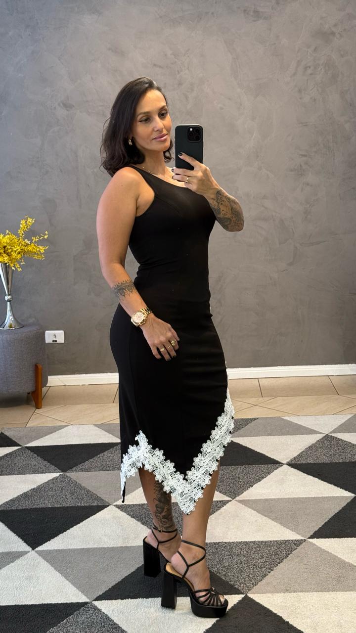 Vestido Janaina Assimétrico