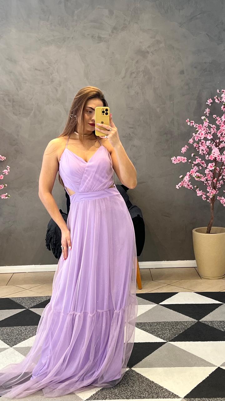 Vestido Festa Tule