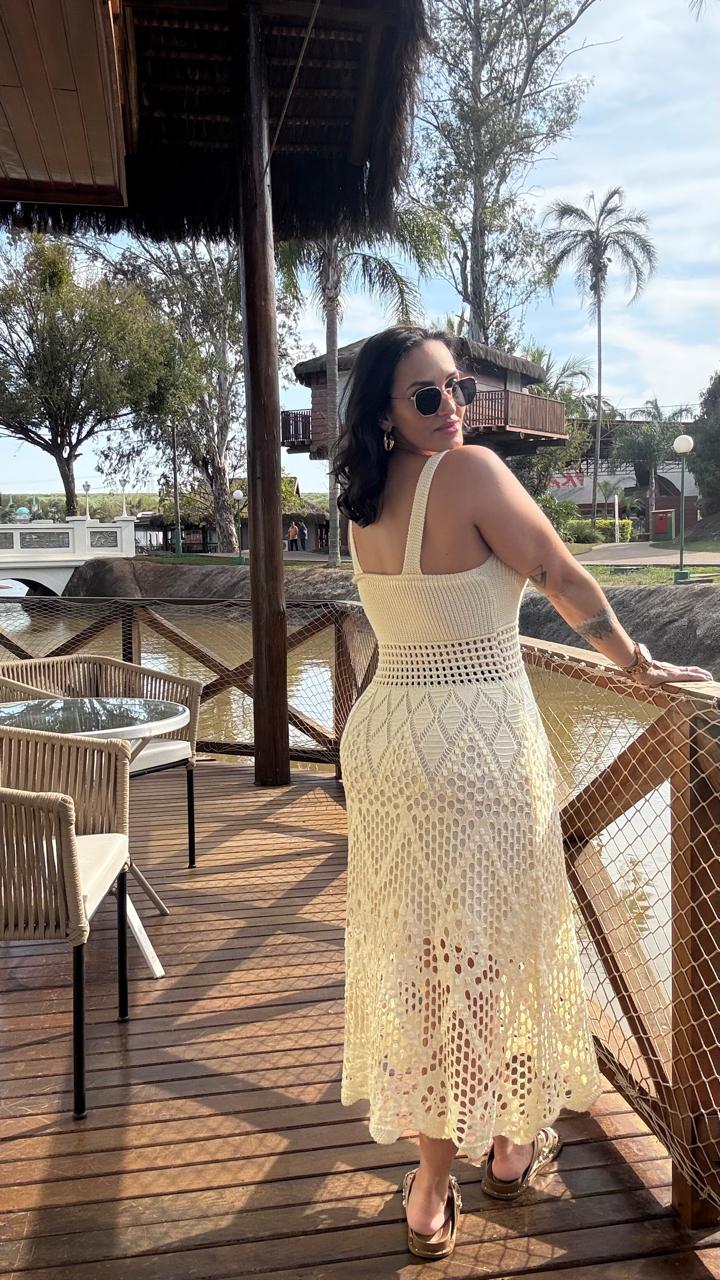 Vestido Tricô Baby