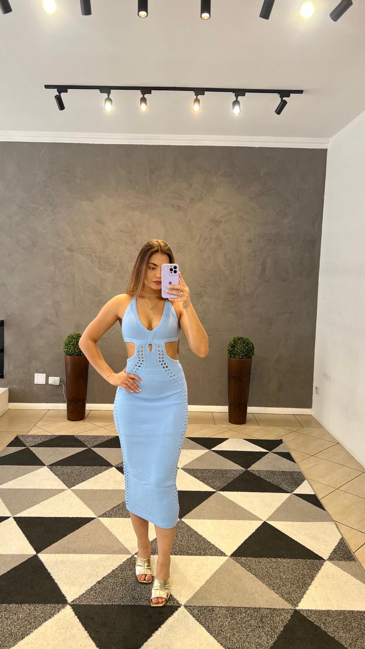 Vestido Tricô Baby