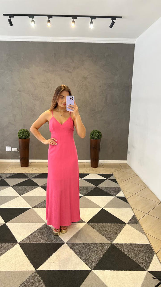Vestido Longo Flame