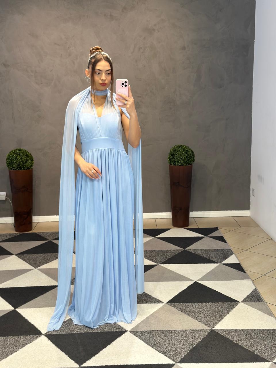 Vestido Tomara Que Caia Tule Festa capa