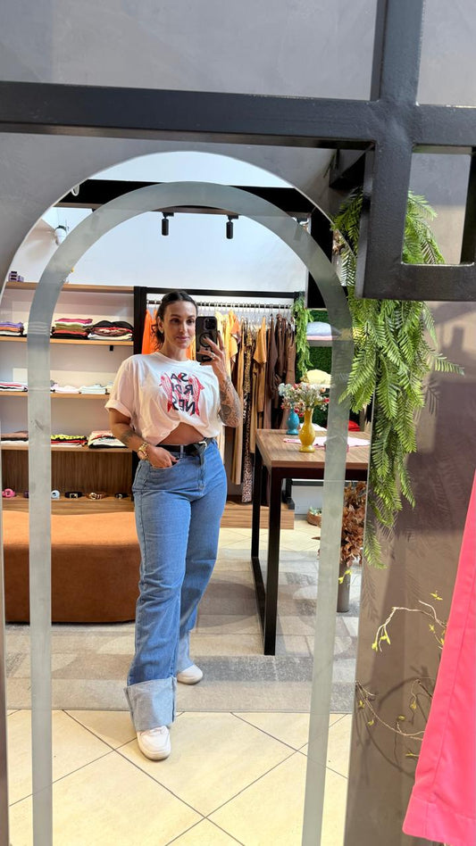 Calça Jeans Wid Leg