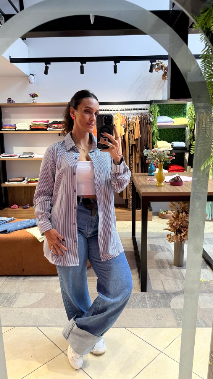 Calça Jeans Wid Leg