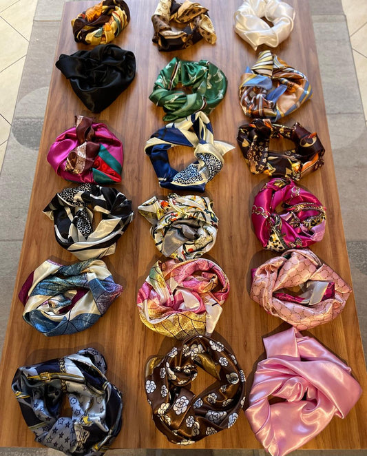 Lenços de Cetim Diversos