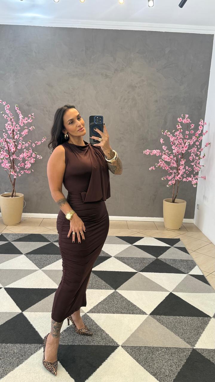 Vestido Fluid Detalhe