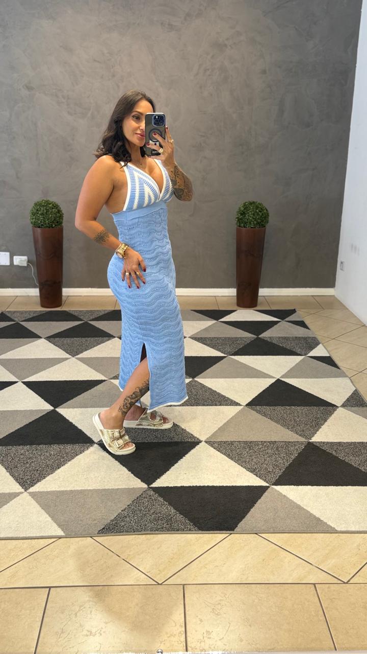 Vestido Tricô Baby