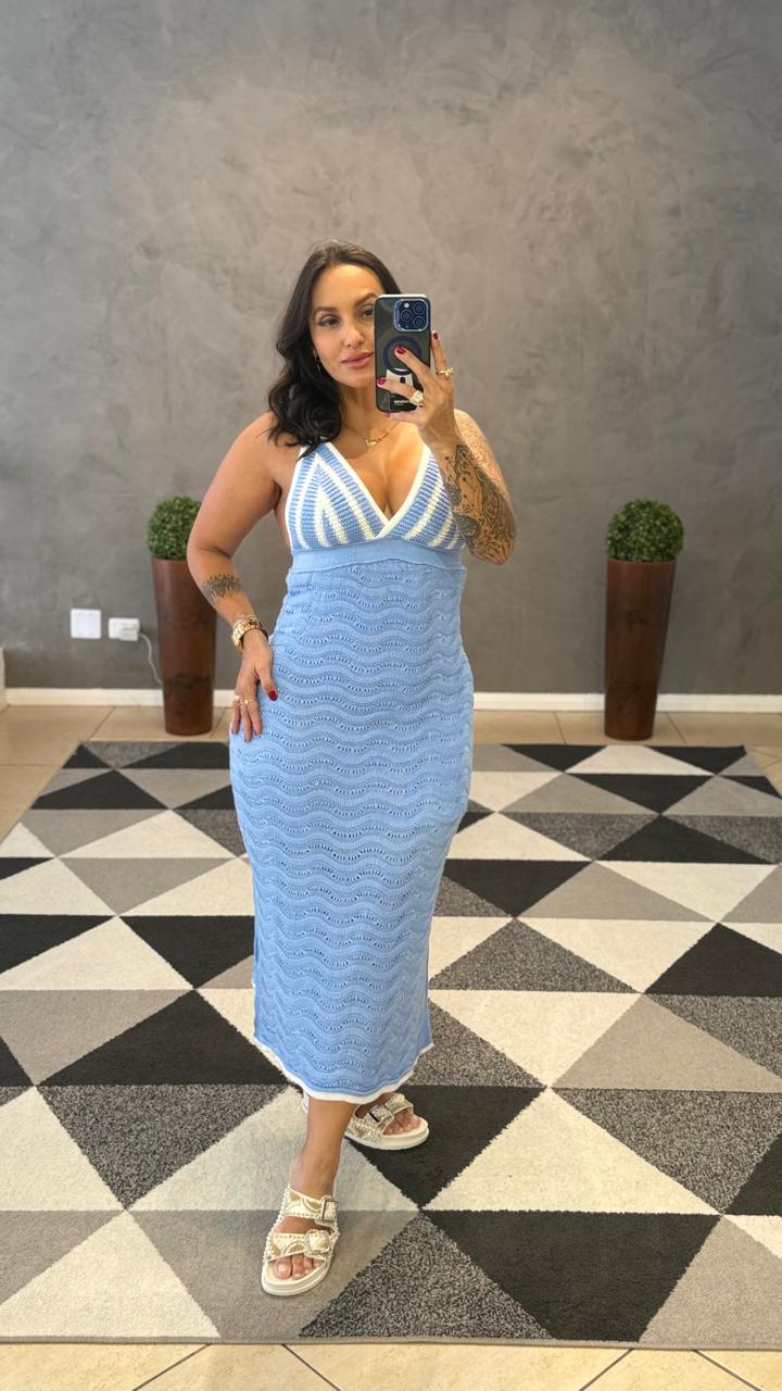 Vestido Tricô Baby