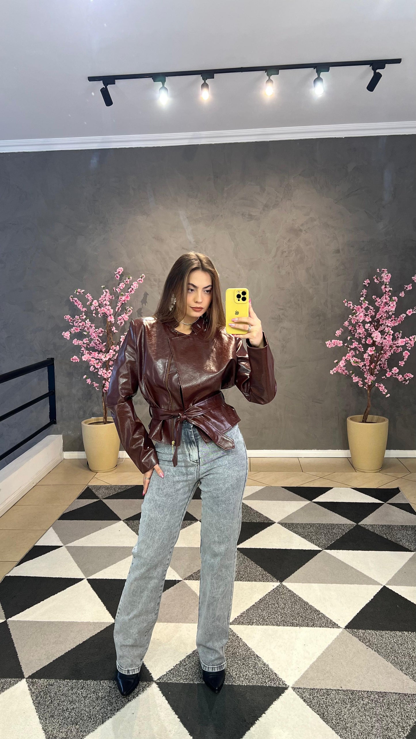 Jaqueta Nicole Manie